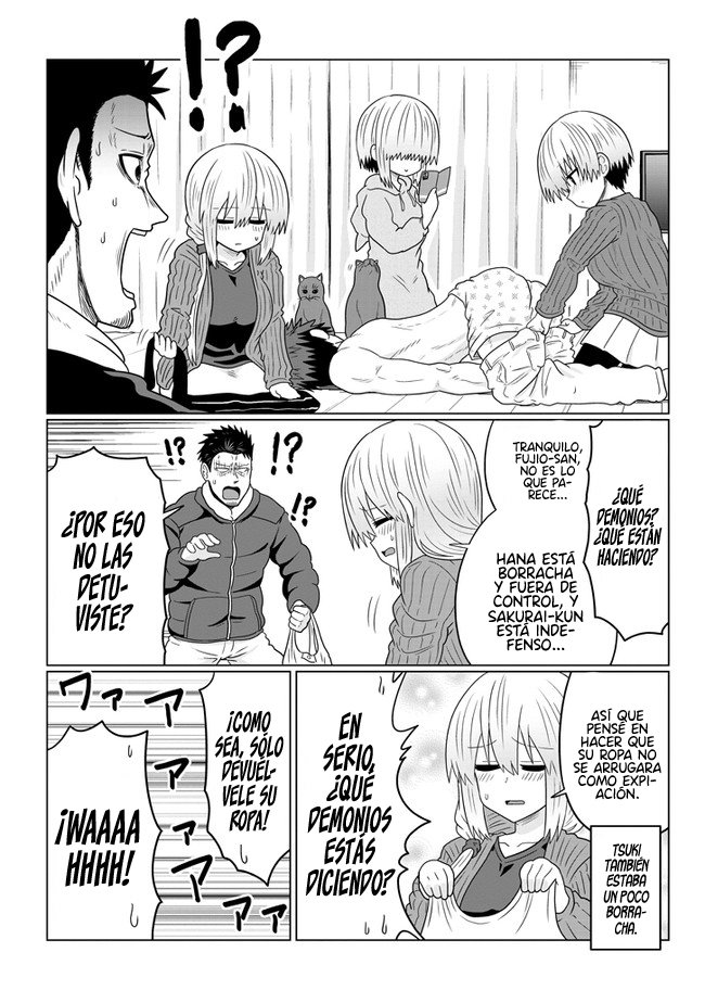 Uzaki-chan wa Asobitai! capítulo 67 página 8