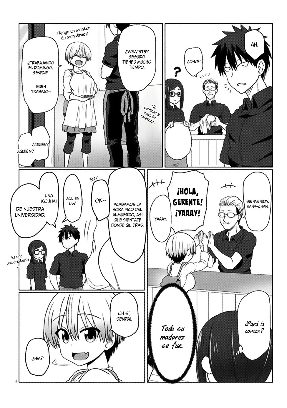 Uzaki-chan wa Asobitai! capítulo 7 página 5