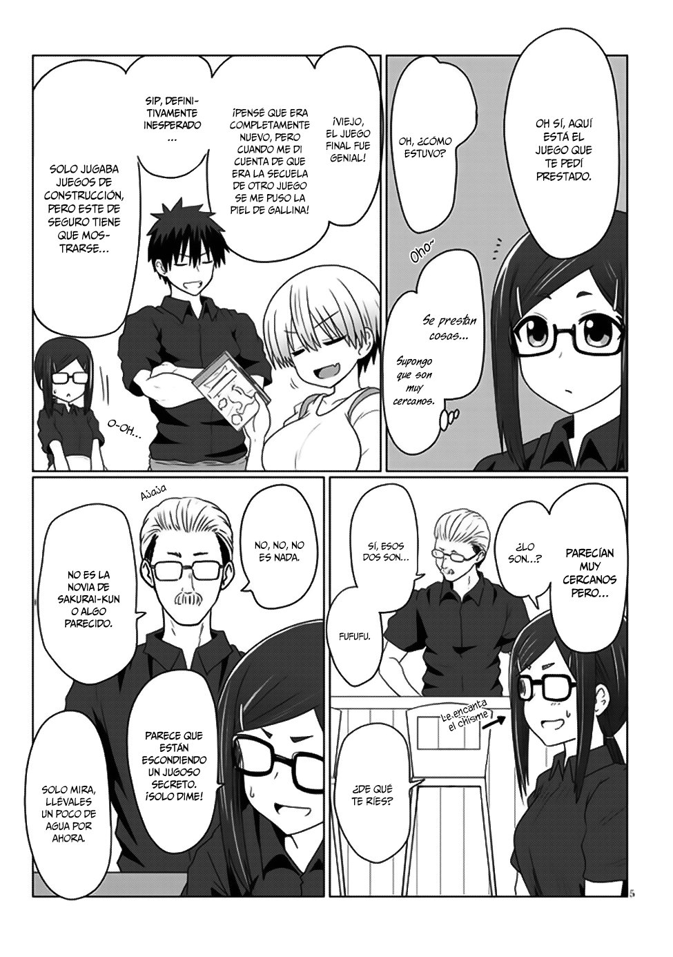 Uzaki-chan wa Asobitai! capítulo 7 página 6
