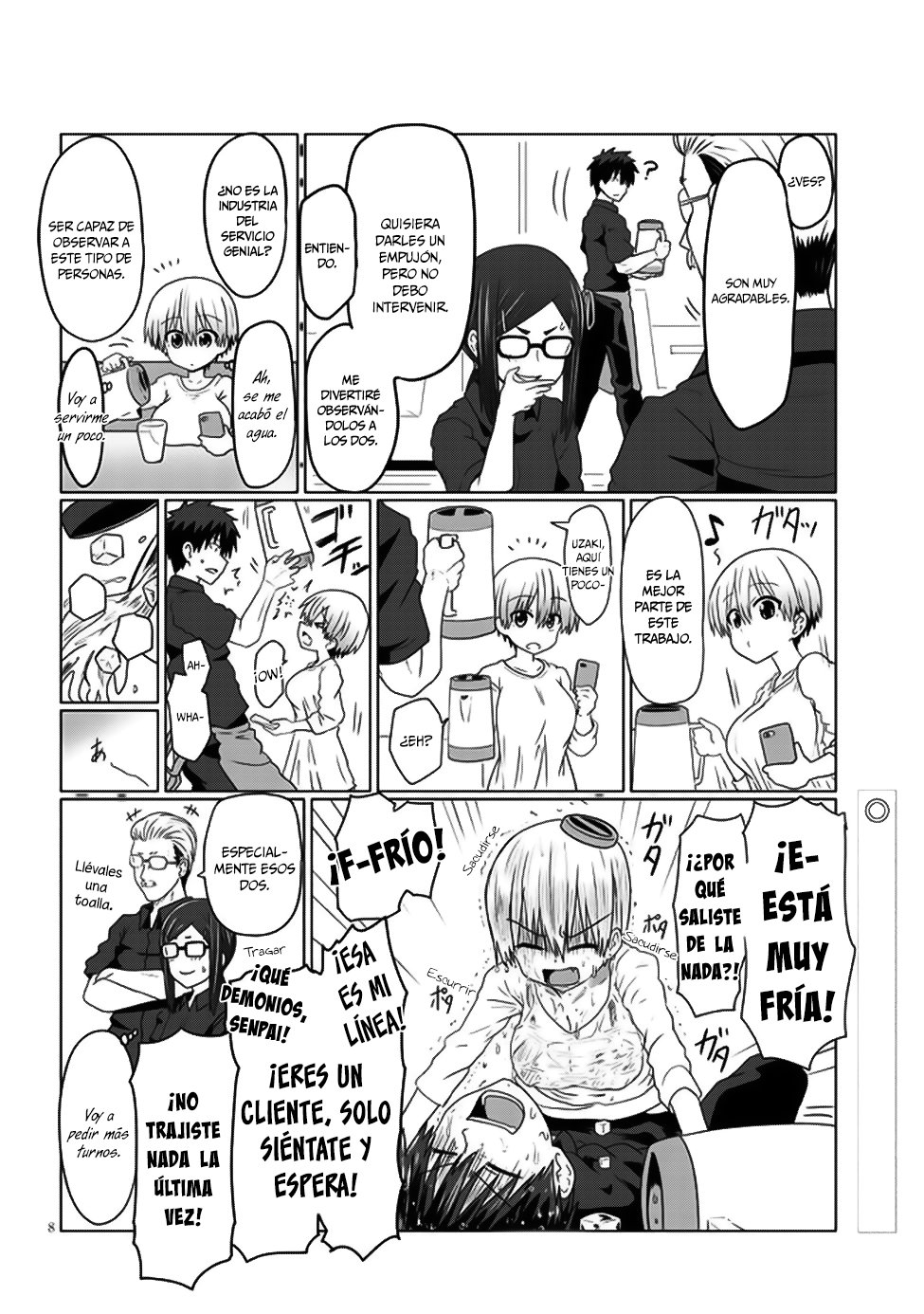 Uzaki-chan wa Asobitai! capítulo 7 página 9