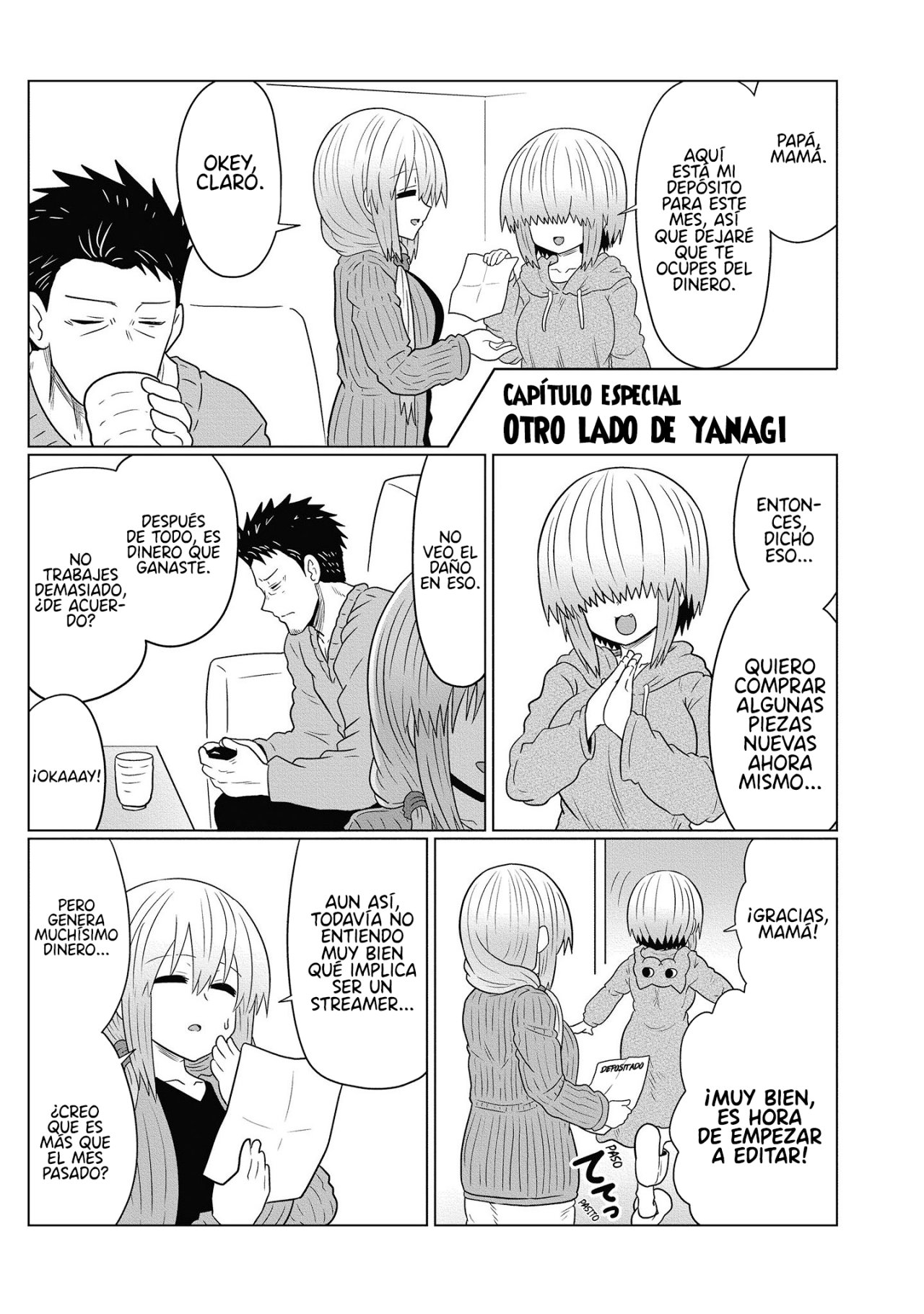 Uzaki-chan wa Asobitai! capítulo 72.5 página 15