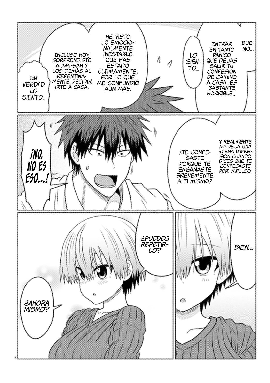 Uzaki-chan wa Asobitai! capítulo 73 página 11