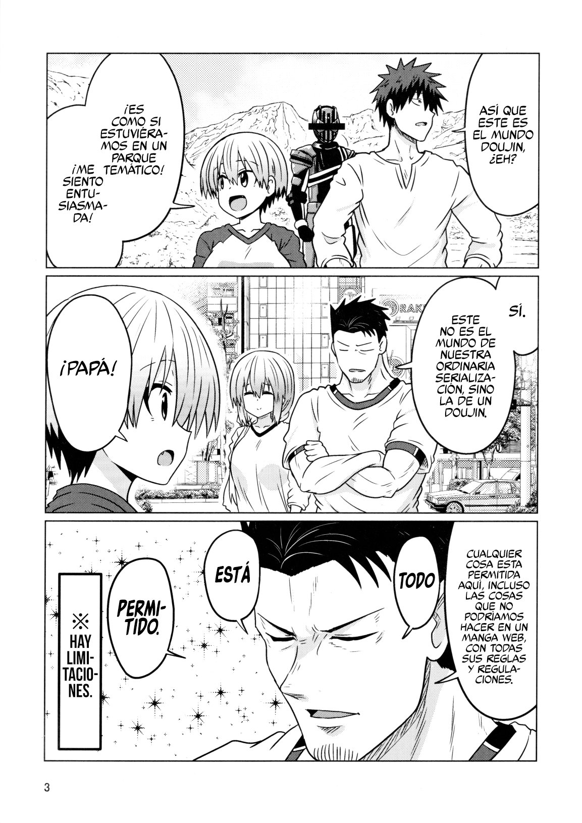 Uzaki-chan wa Asobitai! capítulo 74.2 página 4