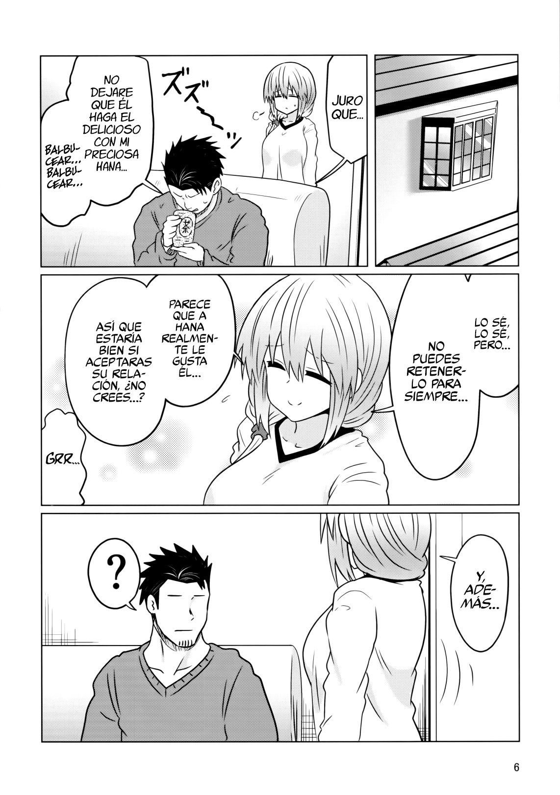 Uzaki-chan wa Asobitai! capítulo 74.2 página 7