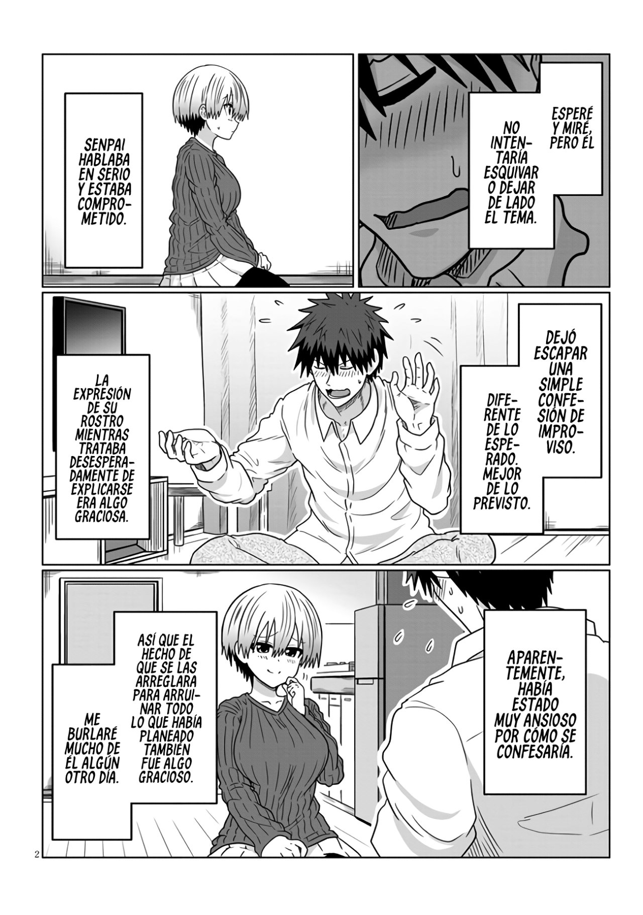 Uzaki-chan wa Asobitai! capítulo 74 página 4
