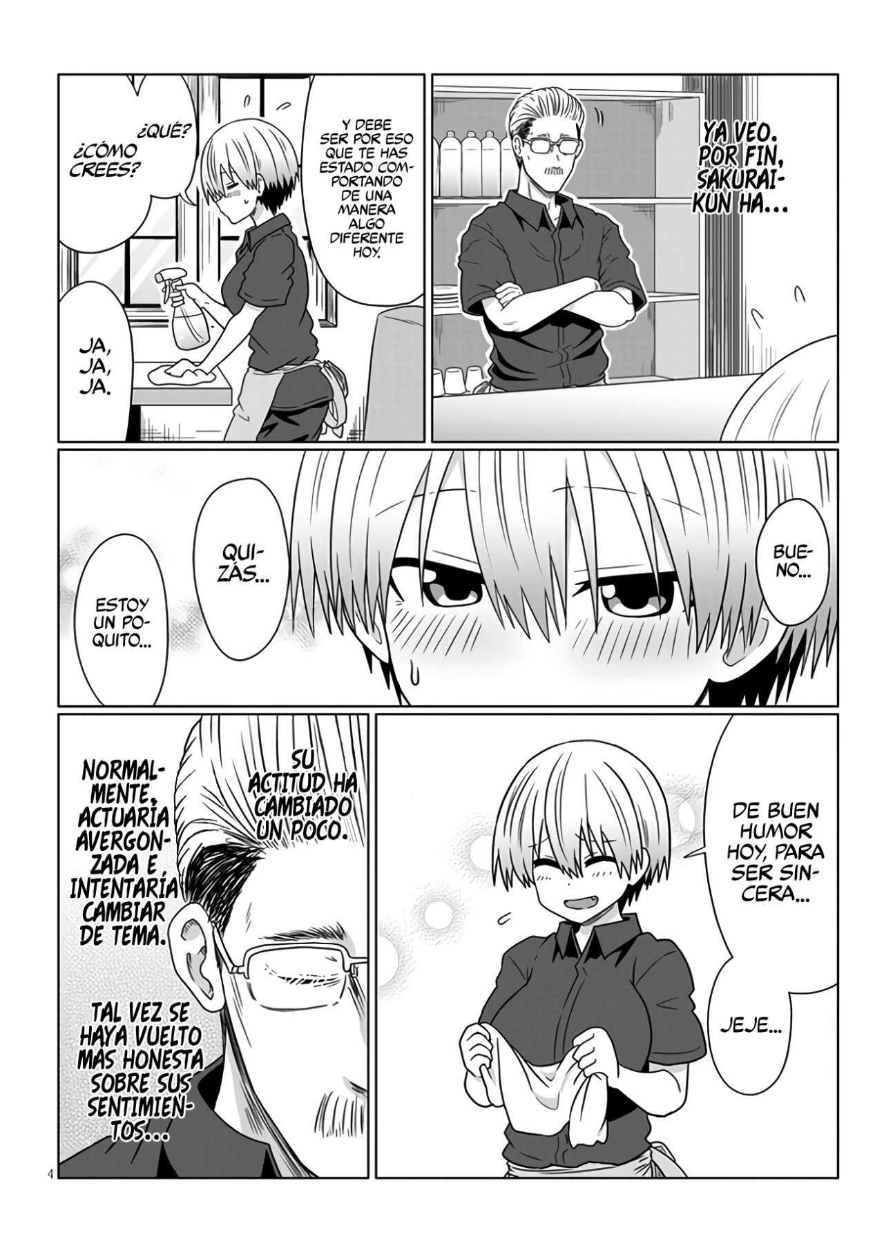 Uzaki-chan wa Asobitai! capítulo 74 página 6