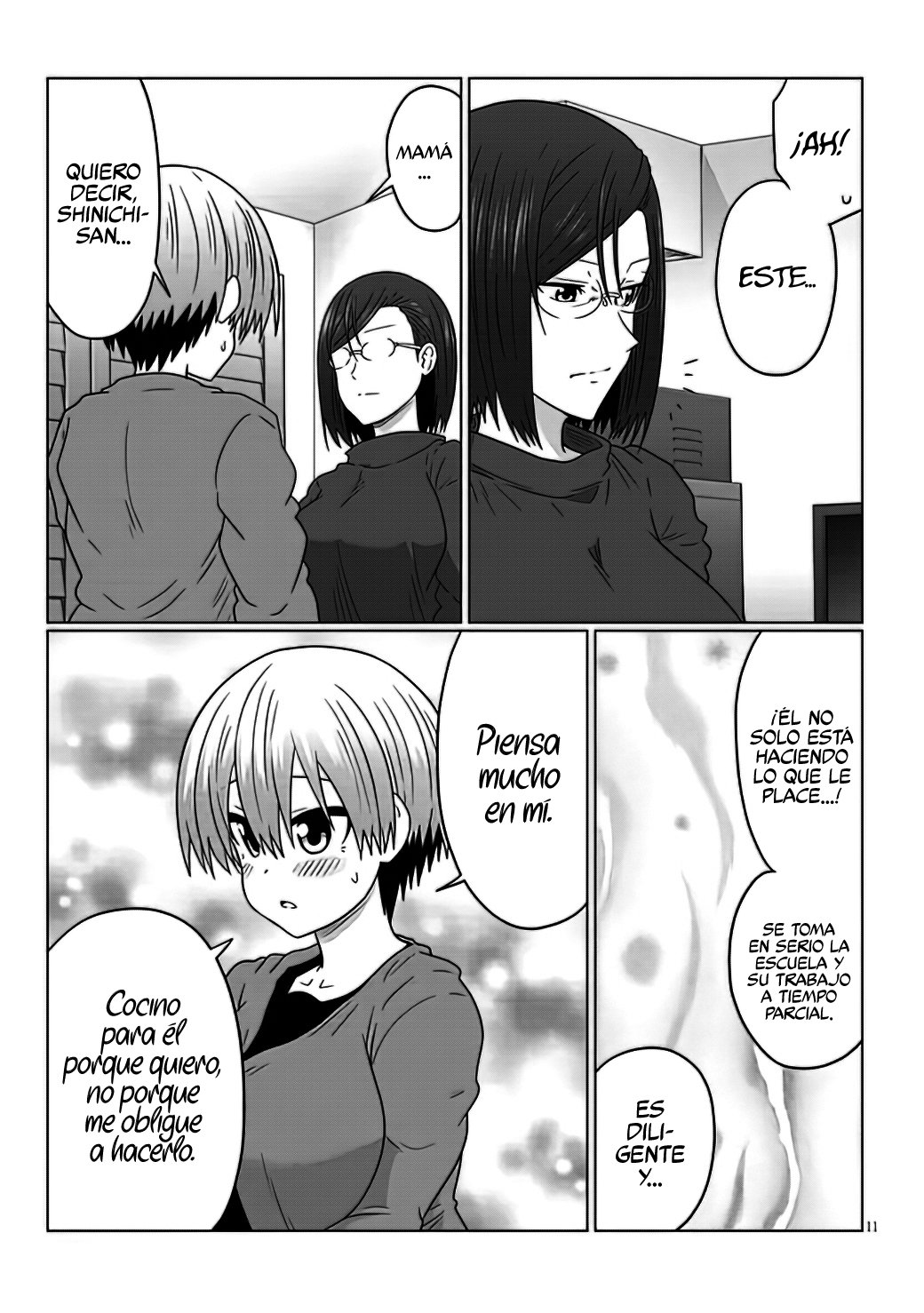 Uzaki-chan wa Asobitai! capítulo 76 página 13