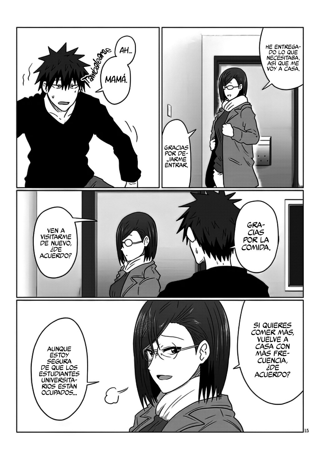 Uzaki-chan wa Asobitai! capítulo 76 página 17