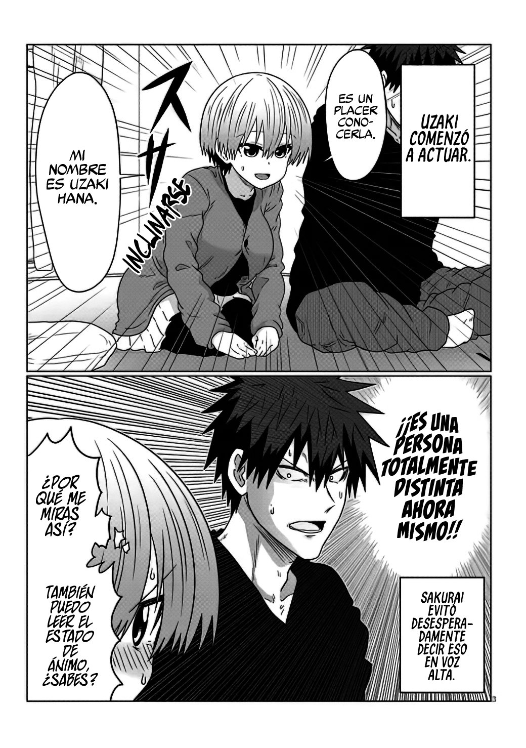 Uzaki-chan wa Asobitai! capítulo 76 página 5