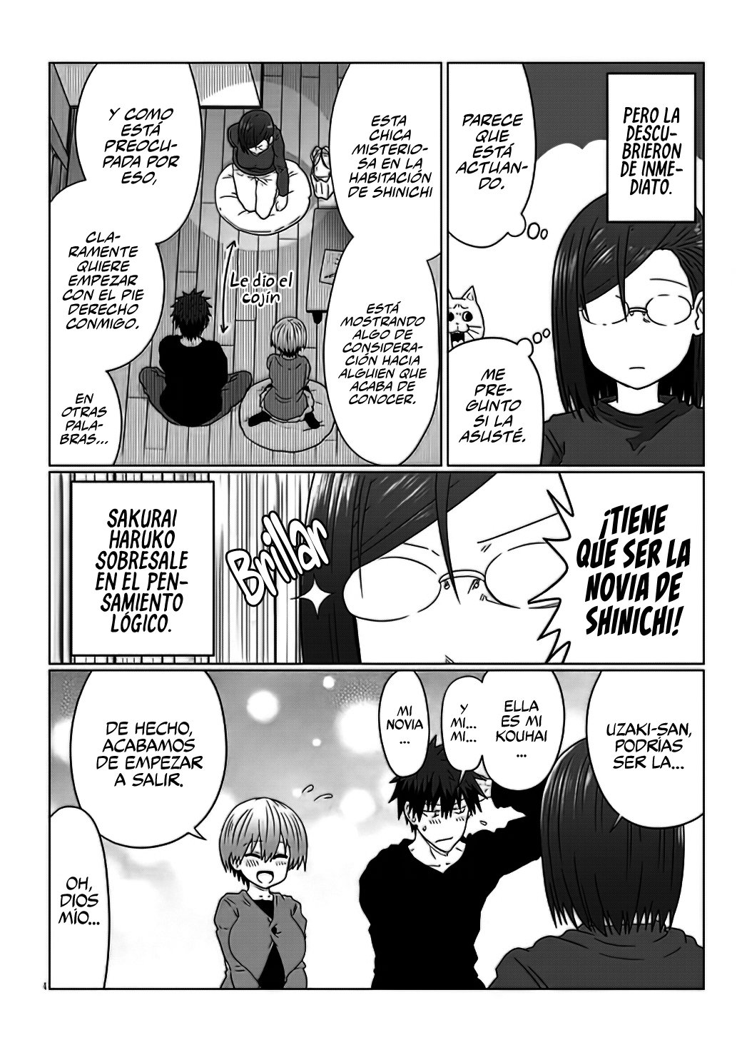 Uzaki-chan wa Asobitai! capítulo 76 página 6