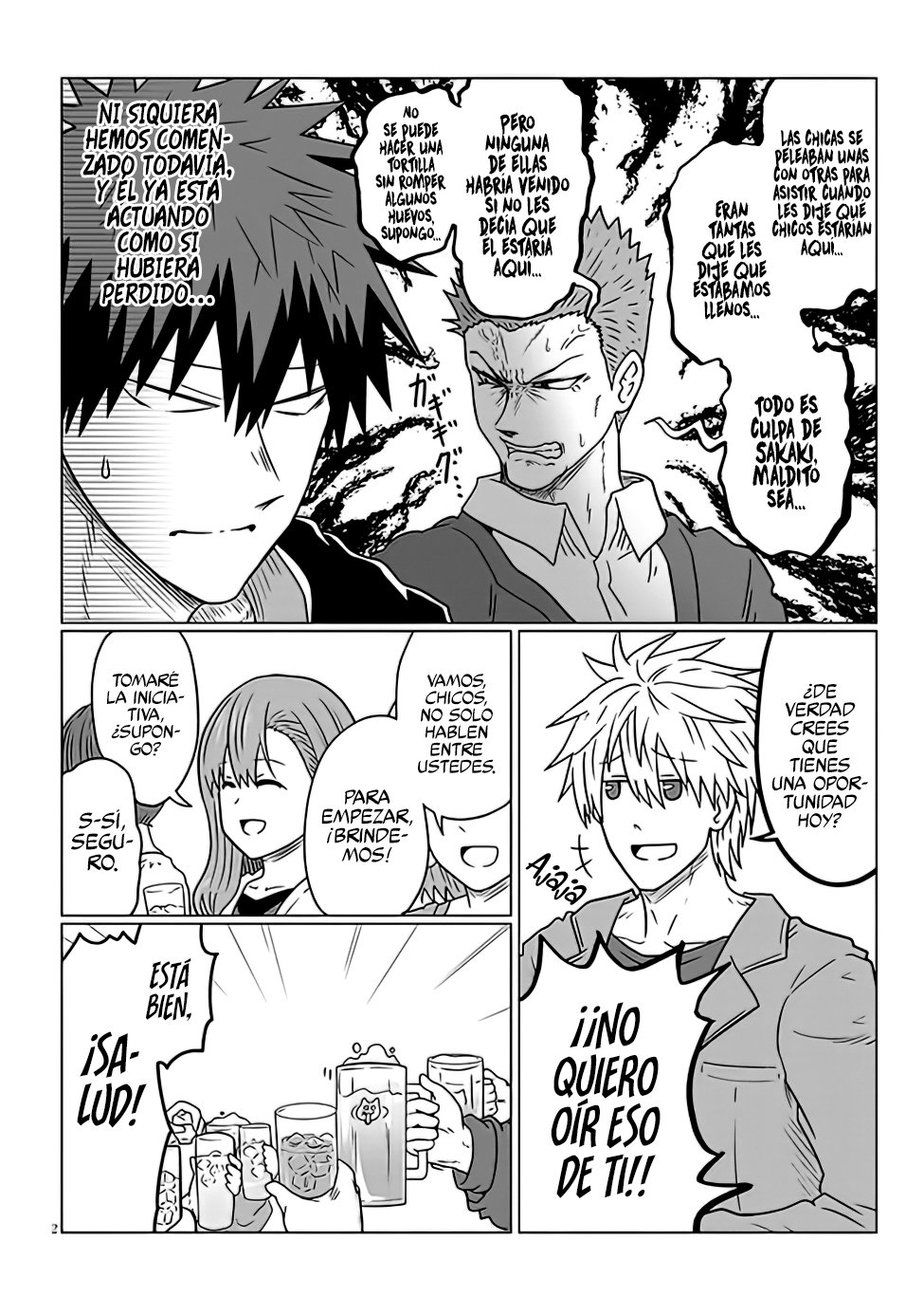 Uzaki-chan wa Asobitai! capítulo 78 página 4