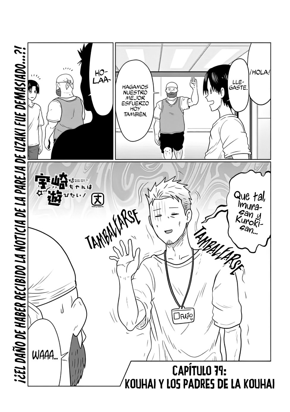 Uzaki-chan wa Asobitai! capítulo 79 página 3