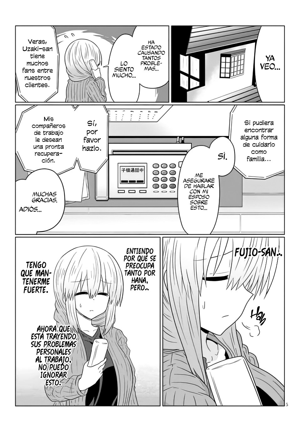 Uzaki-chan wa Asobitai! capítulo 79 página 7
