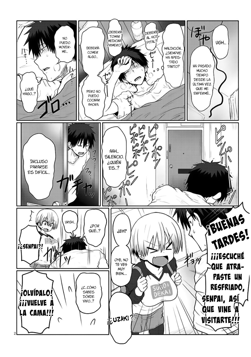 Uzaki-chan wa Asobitai! capítulo 8 página 3