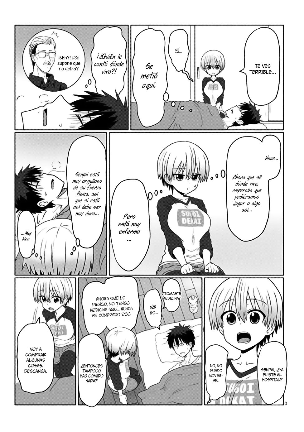 Uzaki-chan wa Asobitai! capítulo 8 página 4