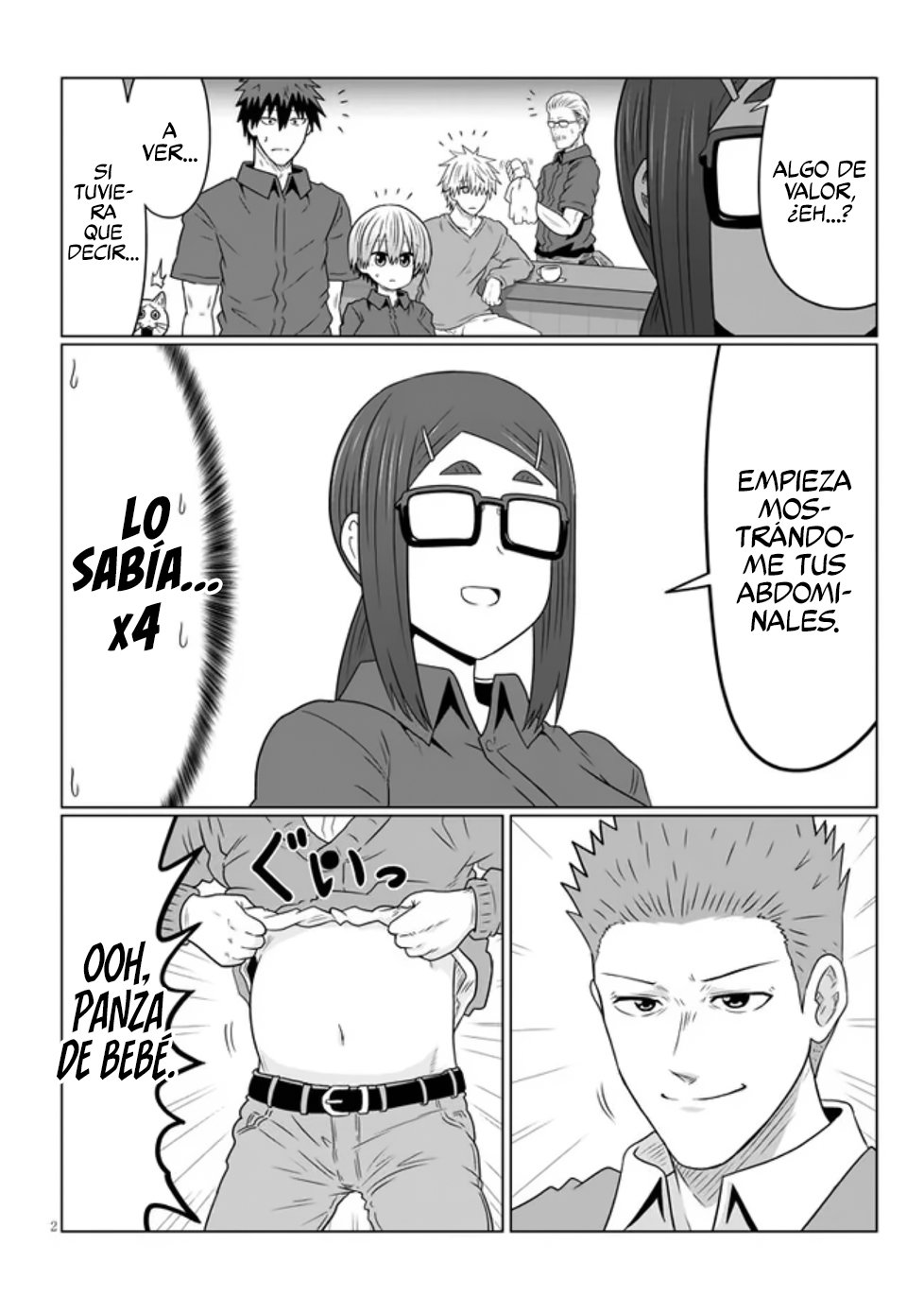 Uzaki-chan wa Asobitai! capítulo 80.2 página 4