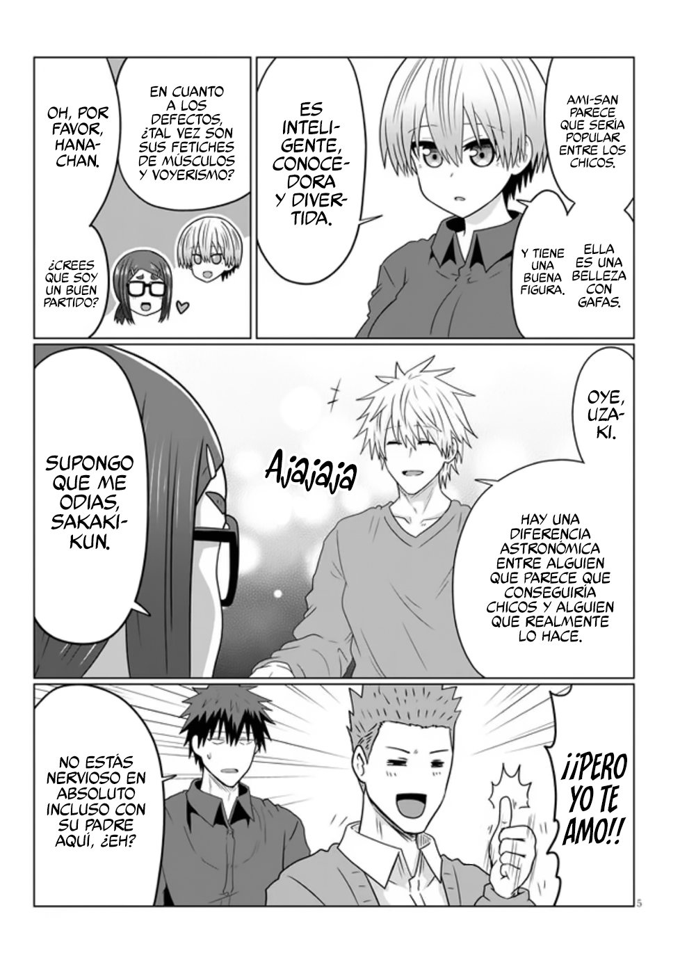 Uzaki-chan wa Asobitai! capítulo 80.2 página 7
