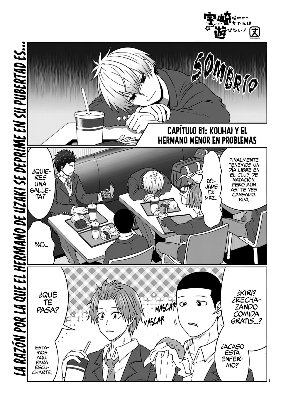 Uzaki-chan wa Asobitai! capítulo 81 página 3