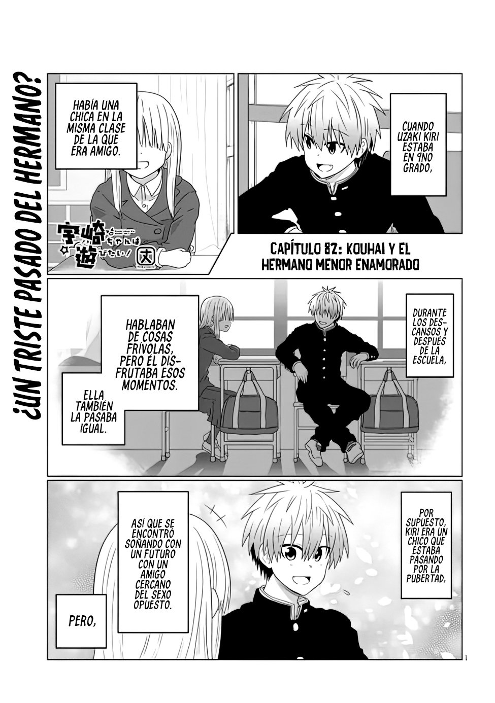 Uzaki-chan wa Asobitai! capítulo 82 página 3