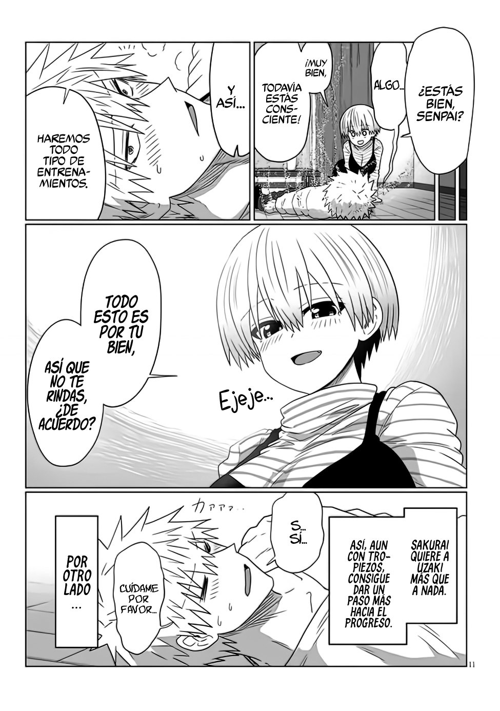 Uzaki-chan wa Asobitai! capítulo 87 página 13