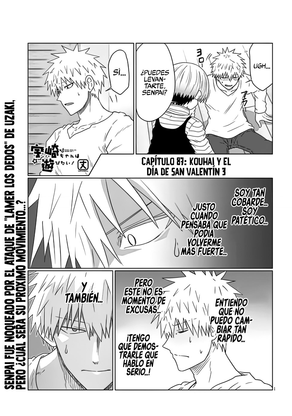 Uzaki-chan wa Asobitai! capítulo 87 página 3