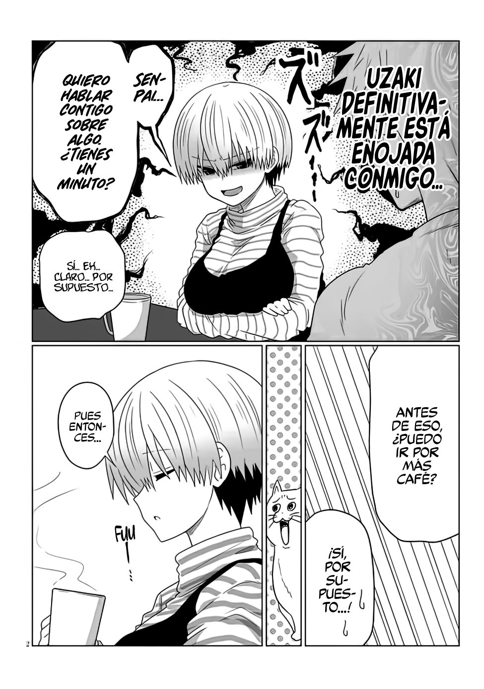 Uzaki-chan wa Asobitai! capítulo 87 página 4