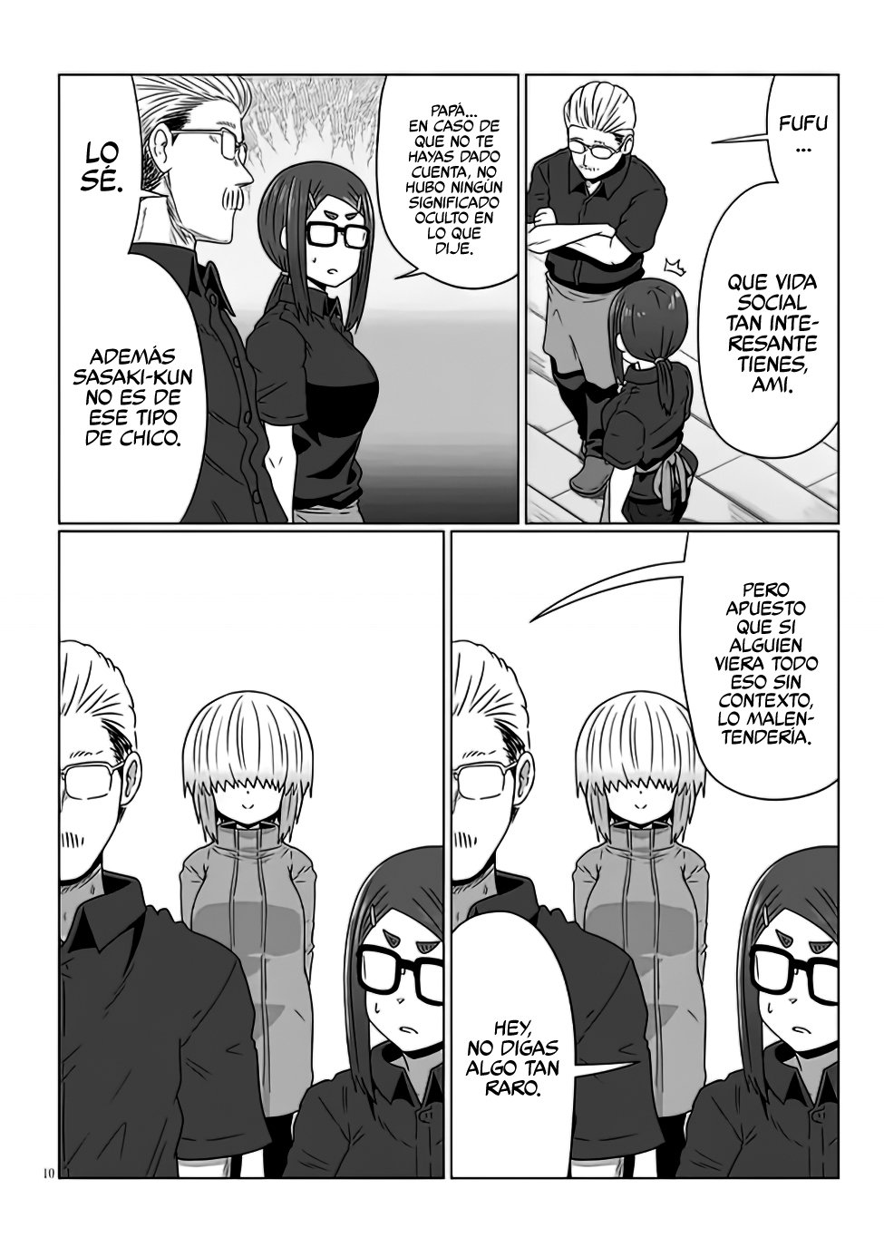 Uzaki-chan wa Asobitai! capítulo 88 página 12