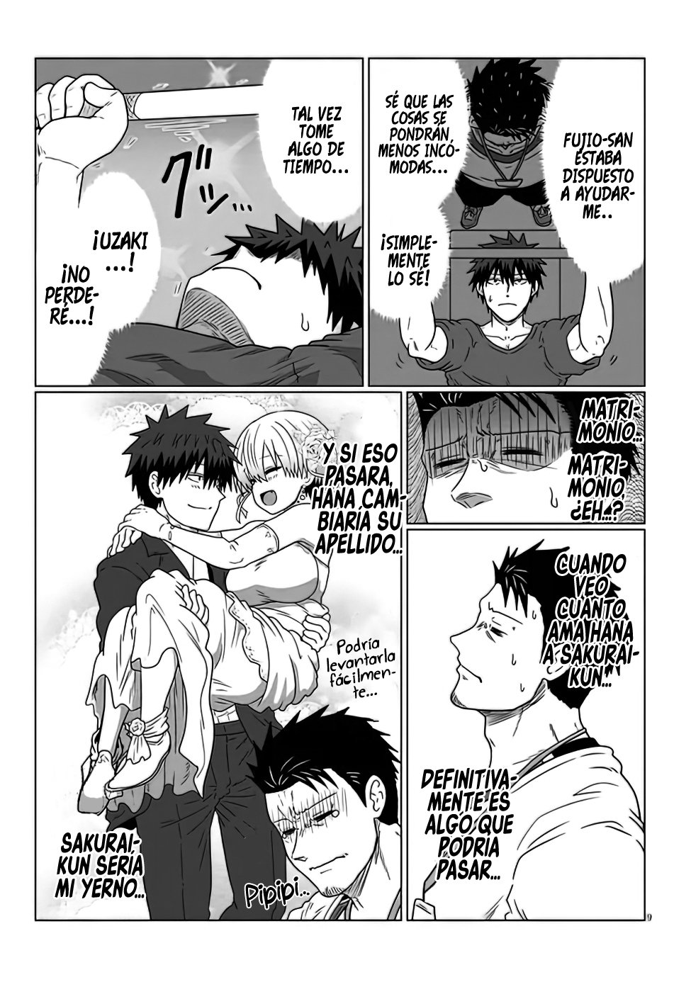 Uzaki-chan wa Asobitai! capítulo 89 página 11