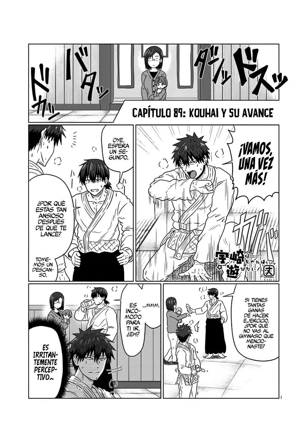 Uzaki-chan wa Asobitai! capítulo 89 página 3