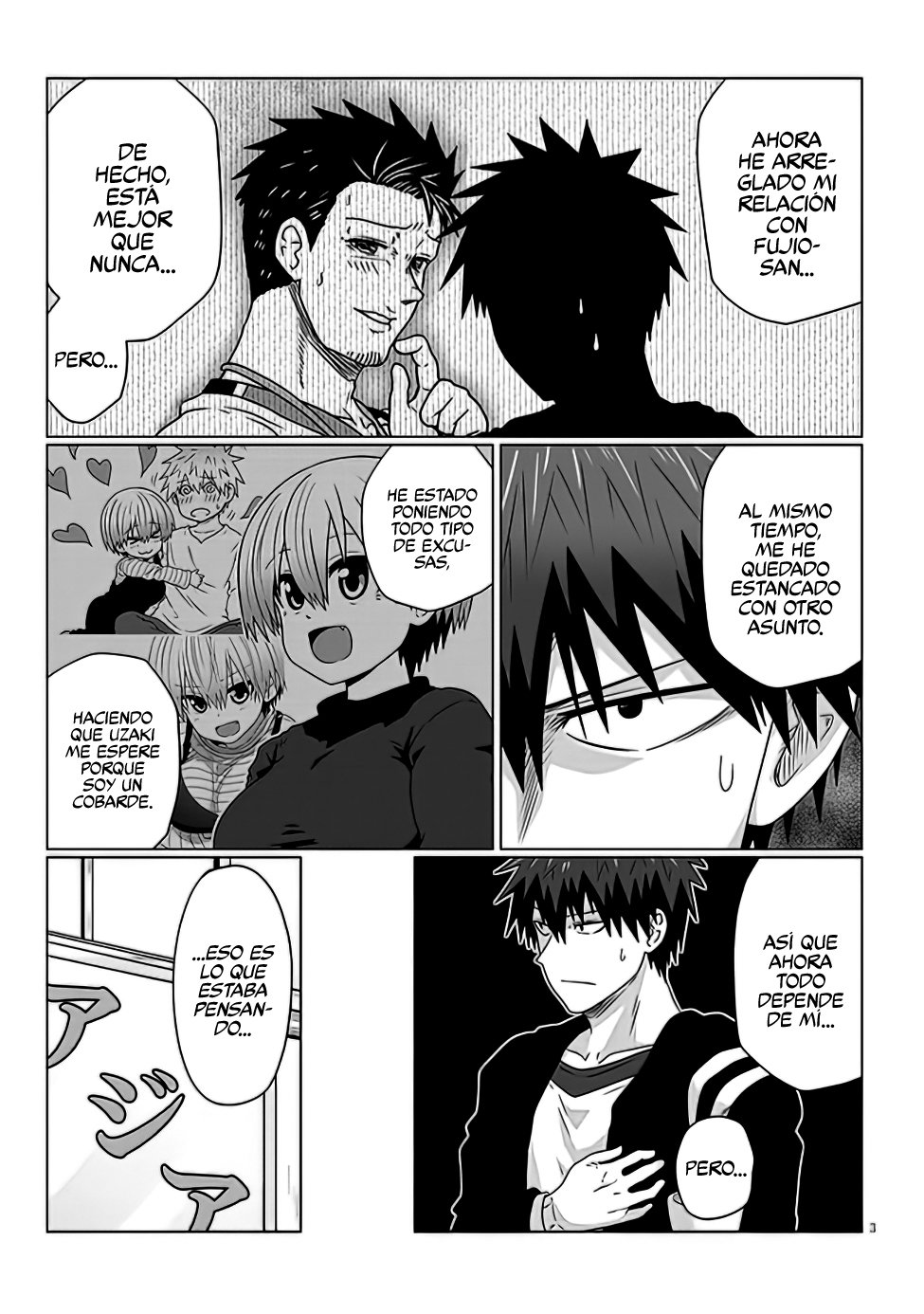 Uzaki-chan wa Asobitai! capítulo 90 página 5