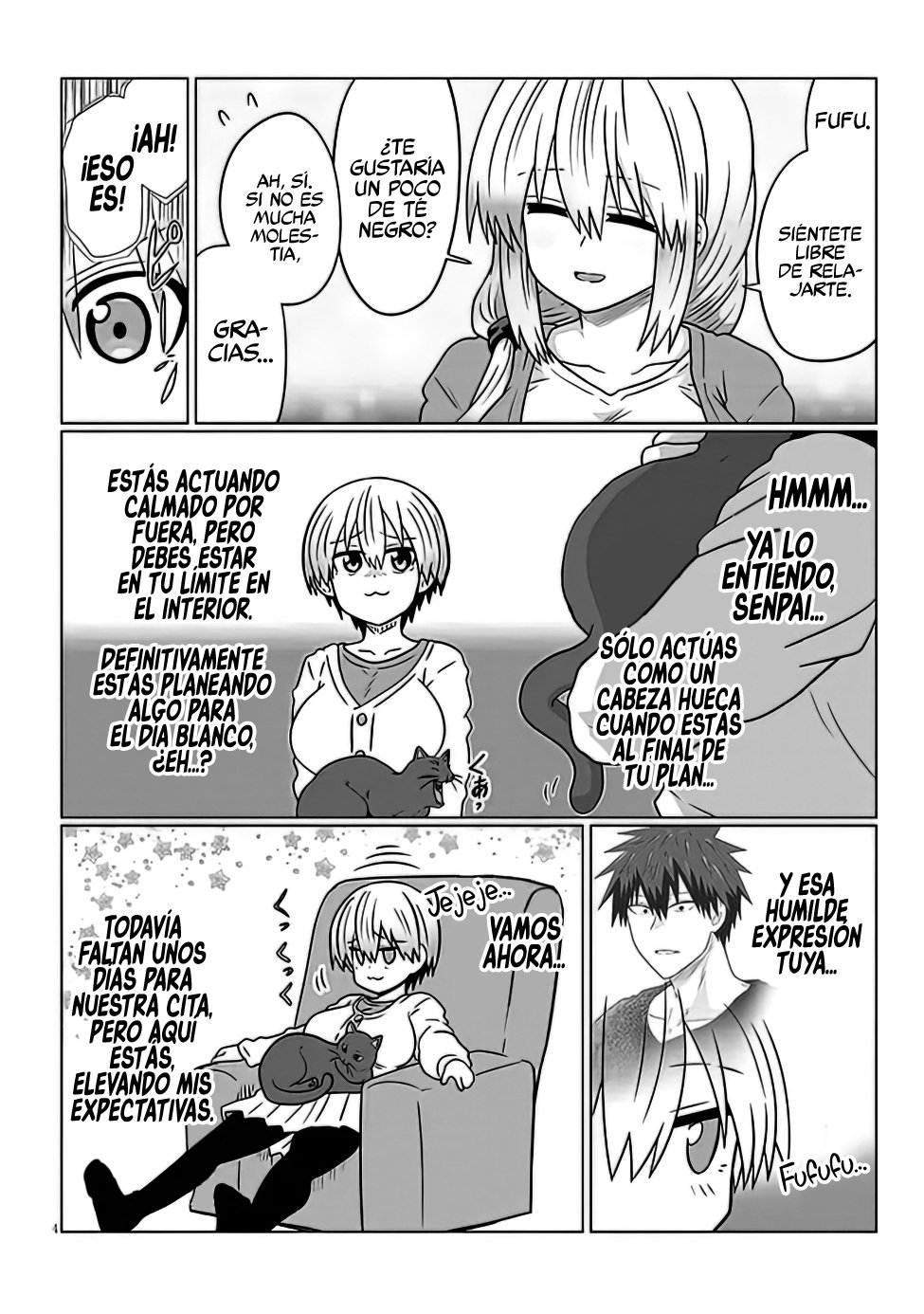 Uzaki-chan wa Asobitai! capítulo 91.1 página 5
