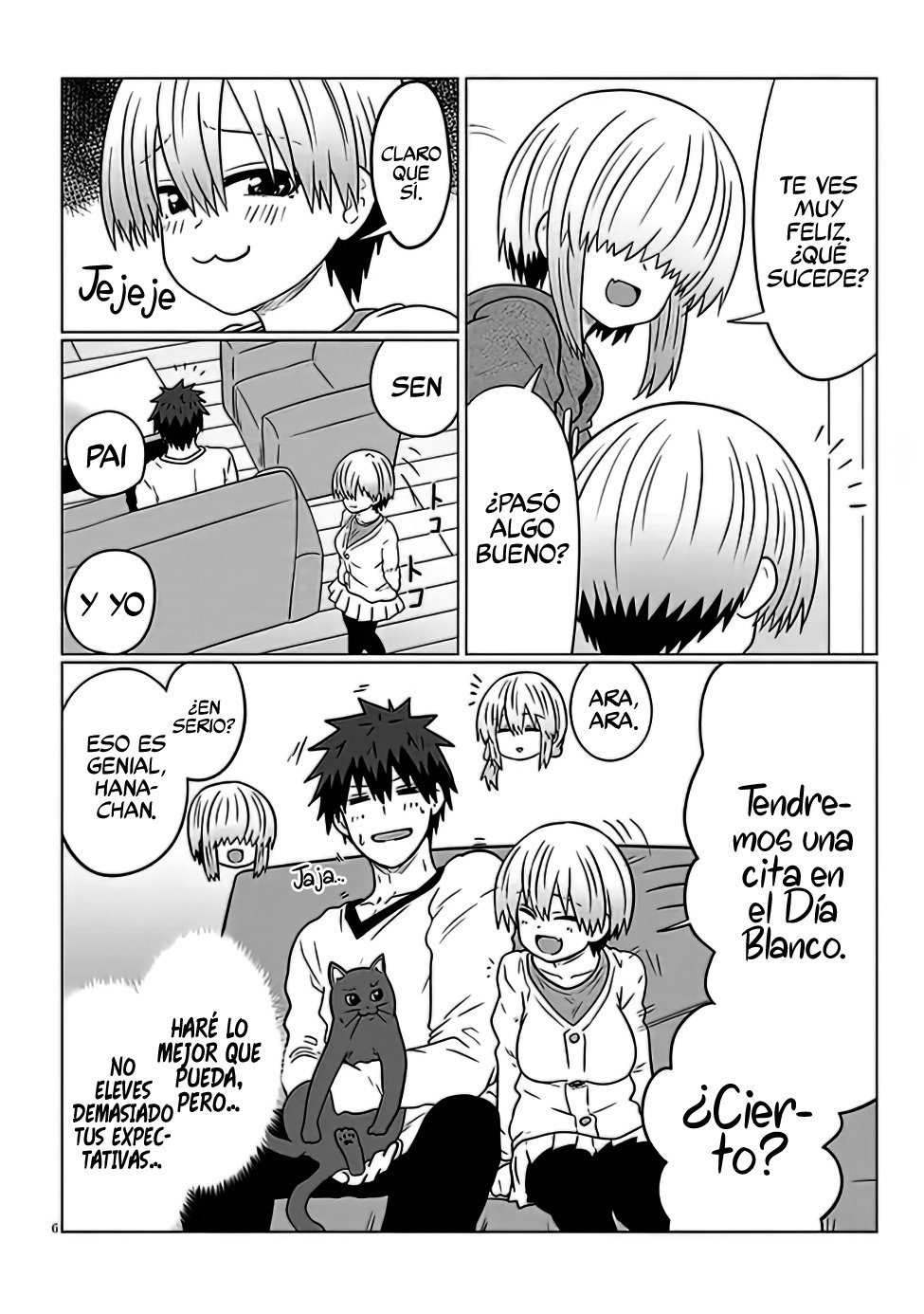 Uzaki-chan wa Asobitai! capítulo 91.1 página 7
