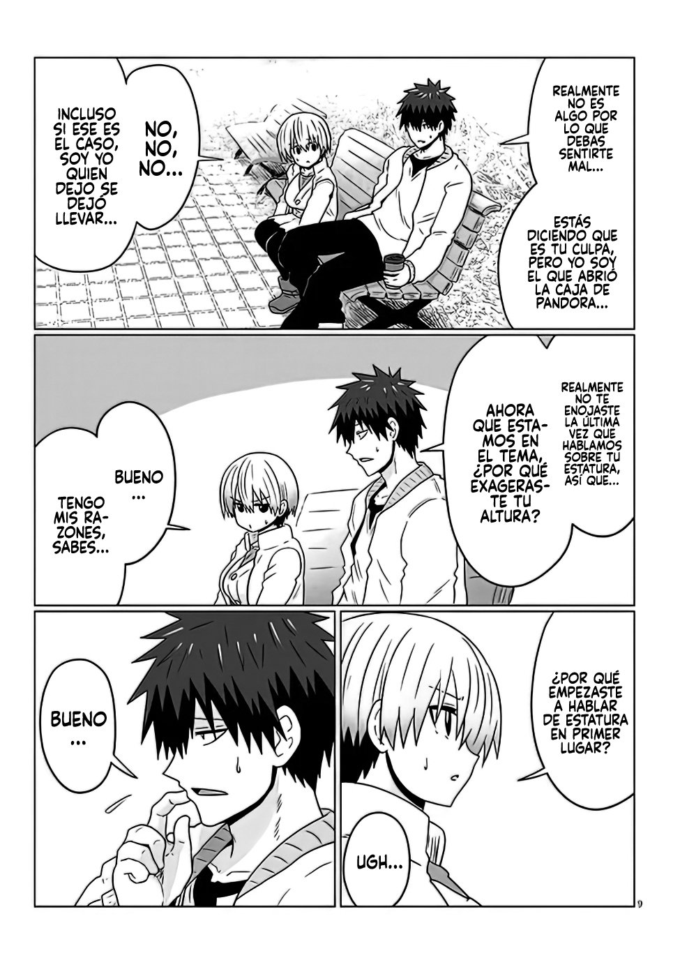 Uzaki-chan wa Asobitai! capítulo 92 página 11