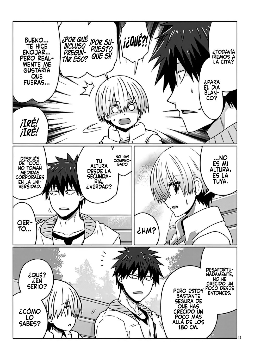 Uzaki-chan wa Asobitai! capítulo 92 página 13