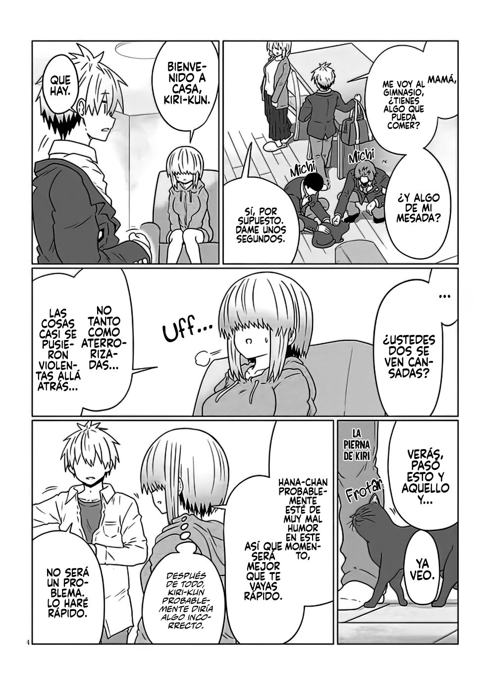 Uzaki-chan wa Asobitai! capítulo 92 página 6