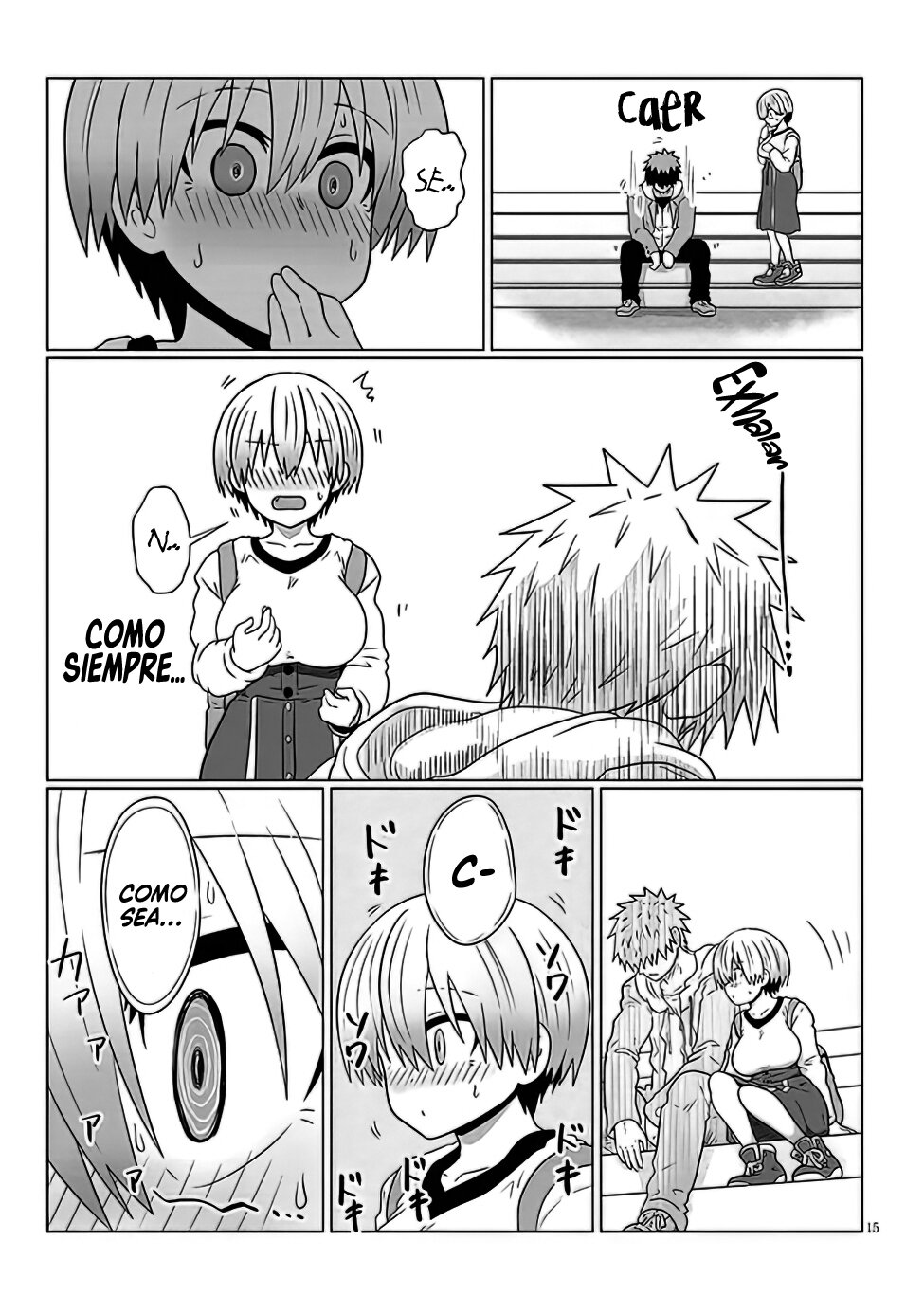 Uzaki-chan wa Asobitai! capítulo 93 página 16