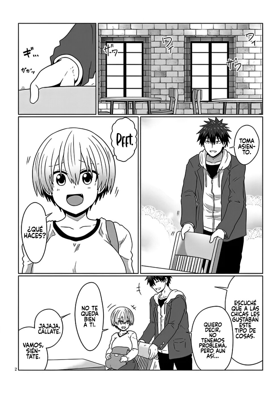 Uzaki-chan wa Asobitai! capítulo 93 página 4
