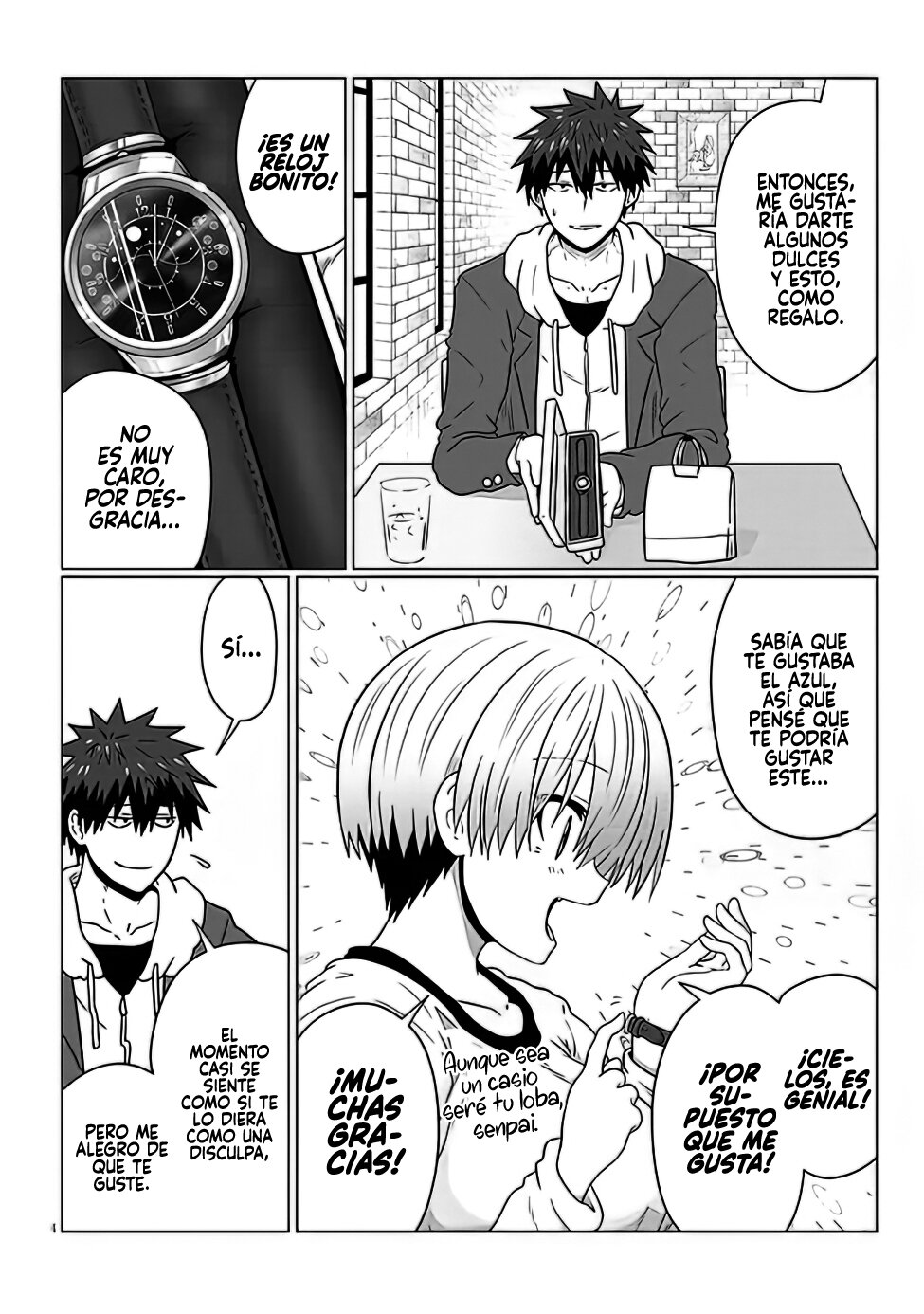 Uzaki-chan wa Asobitai! capítulo 93 página 6