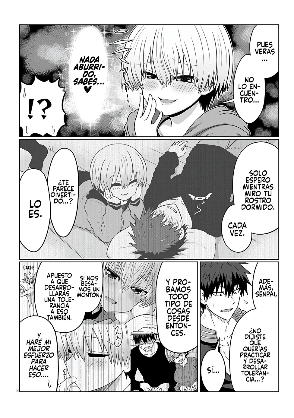 Uzaki-chan wa Asobitai! capítulo 94 página 10