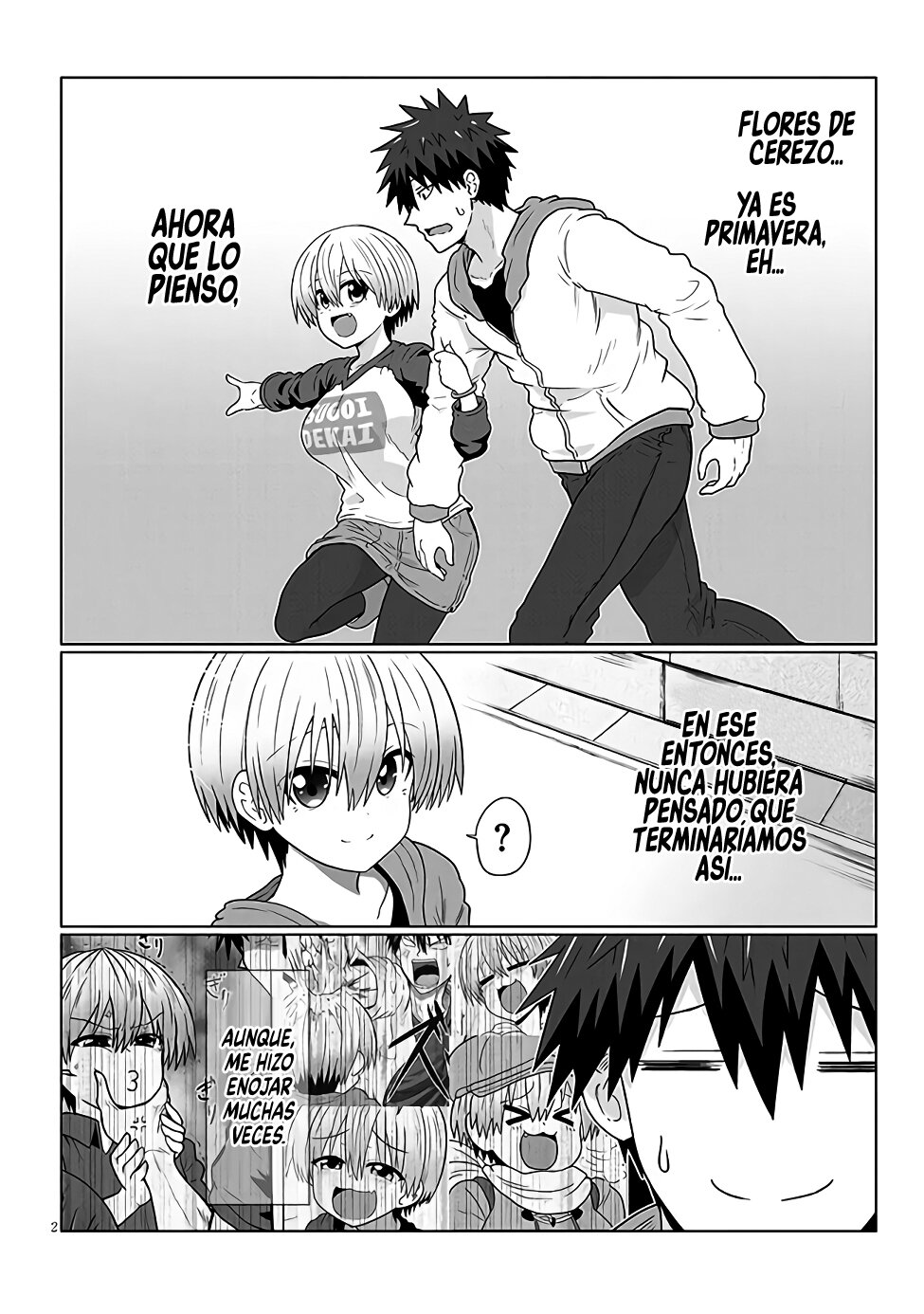 Uzaki-chan wa Asobitai! capítulo 94 página 4