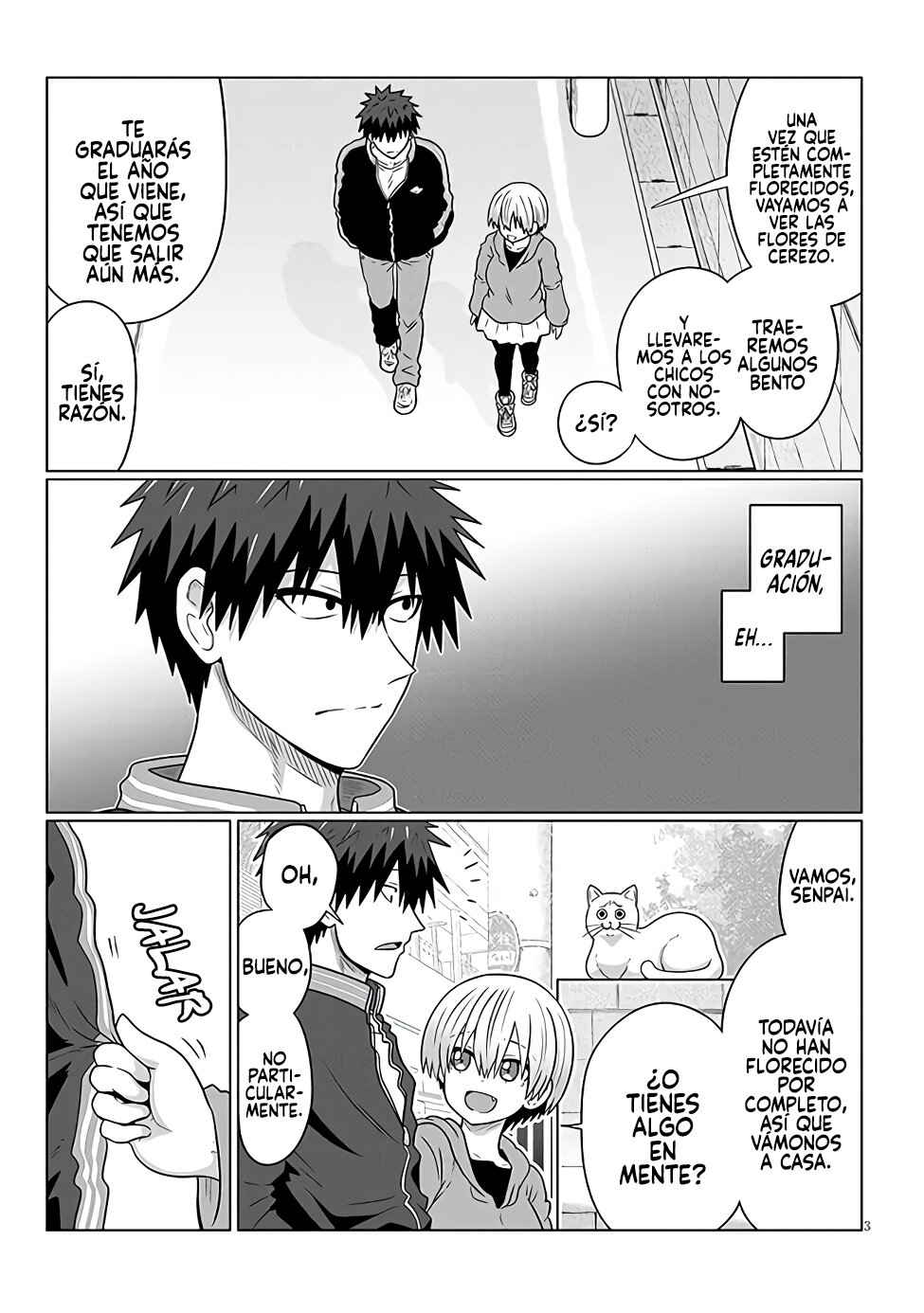 Uzaki-chan wa Asobitai! capítulo 94 página 5