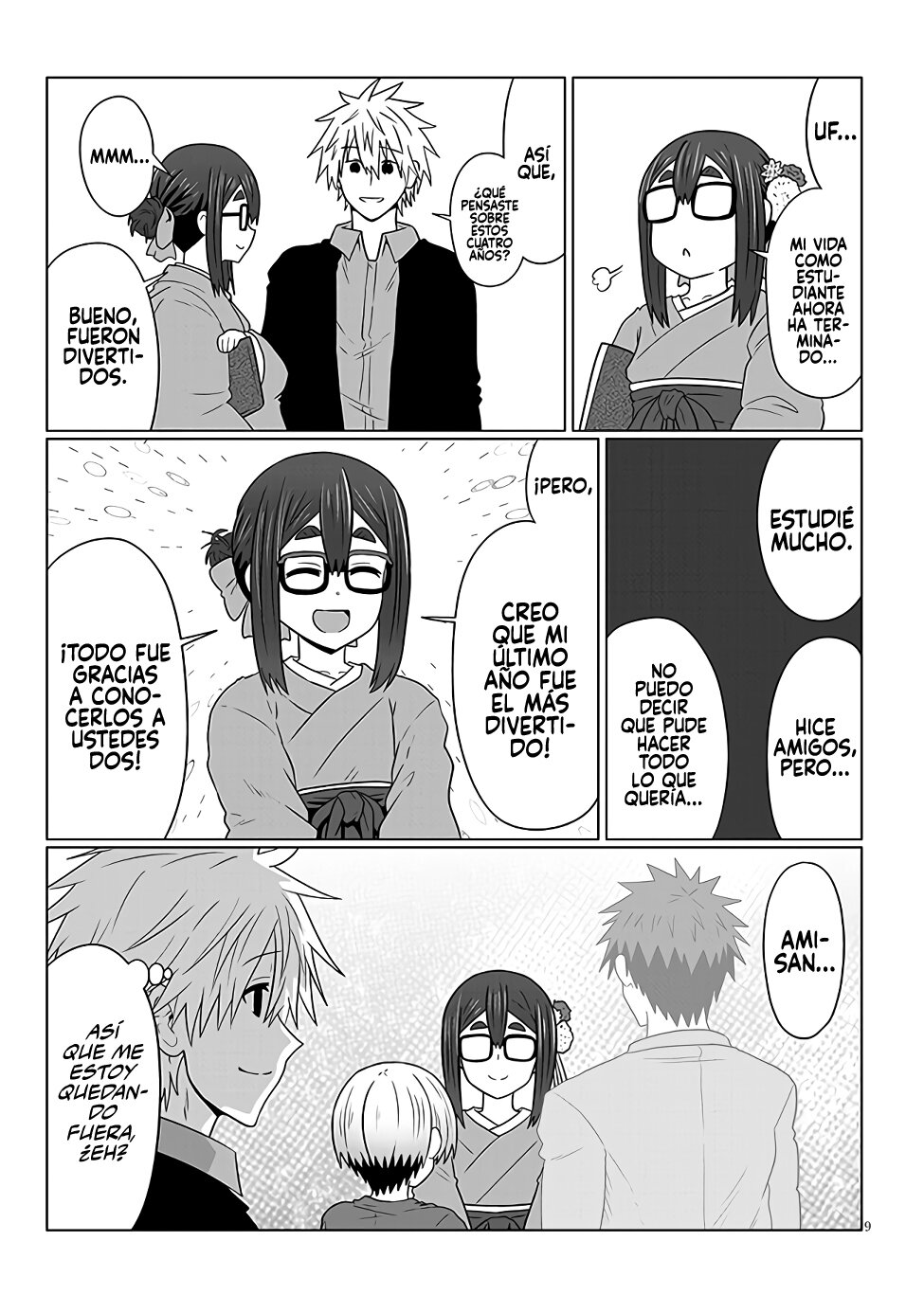 Uzaki-chan wa Asobitai! capítulo 95 página 11