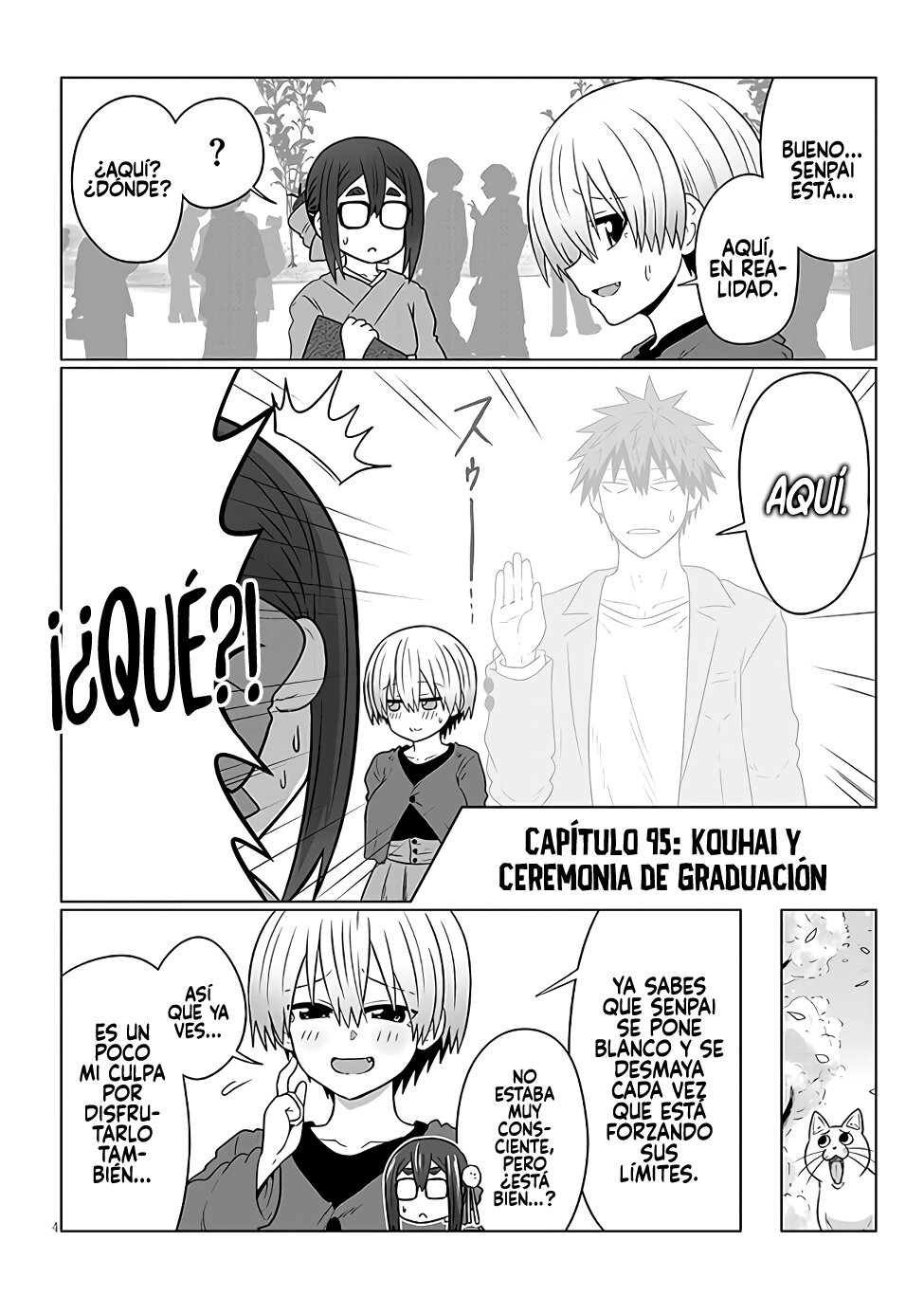 Uzaki-chan wa Asobitai! capítulo 95 página 6