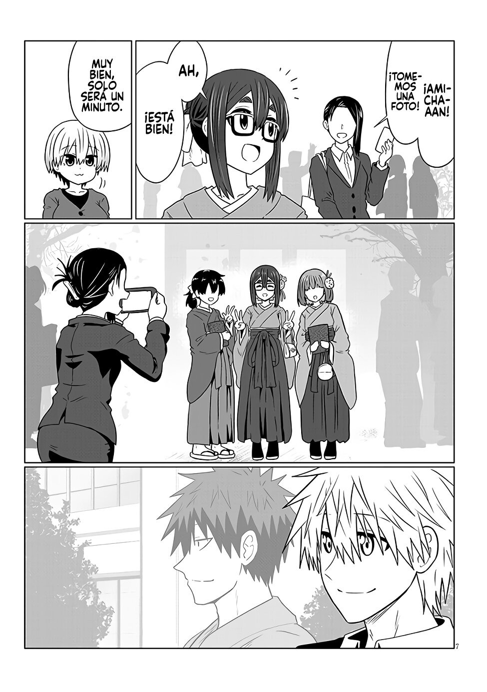 Uzaki-chan wa Asobitai! capítulo 95 página 9