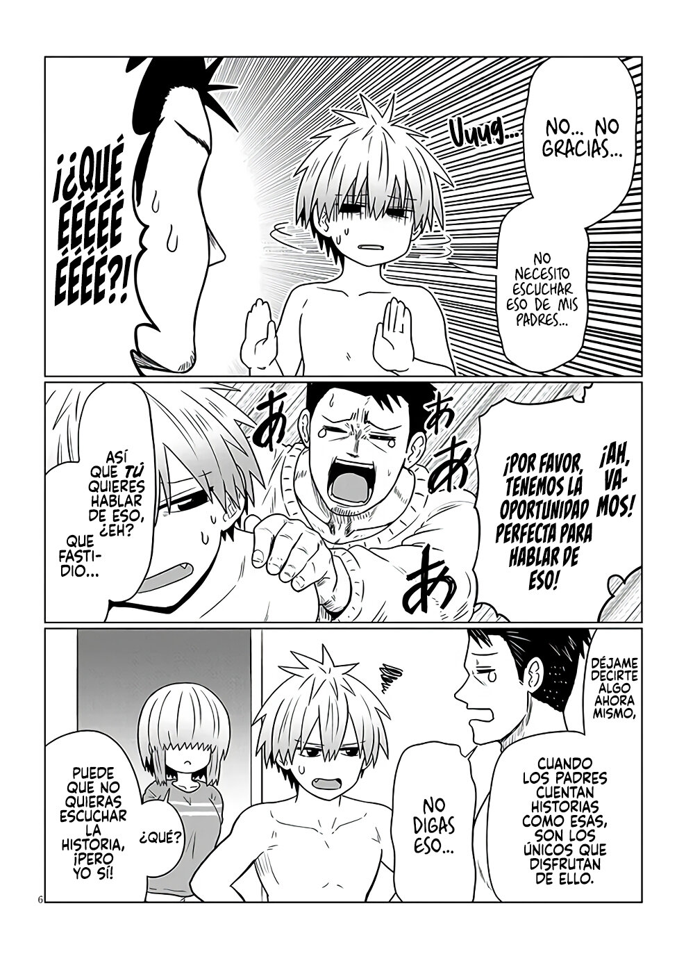 Uzaki-chan wa Asobitai! capítulo 97 página 7
