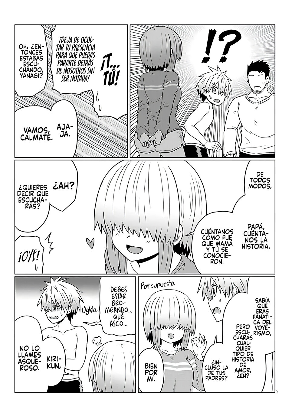 Uzaki-chan wa Asobitai! capítulo 97 página 8