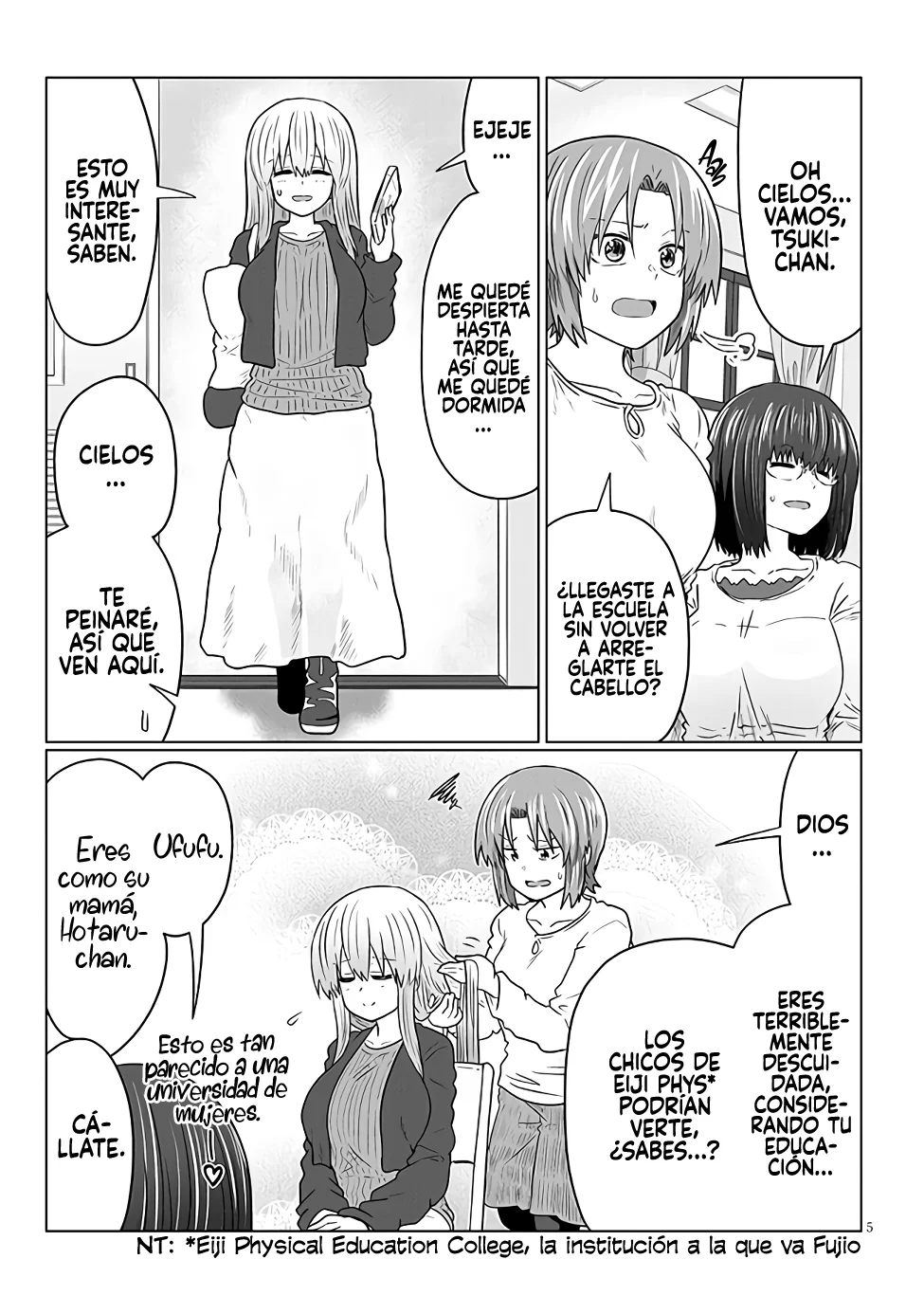 Uzaki-chan wa Asobitai! capítulo 98 página 7