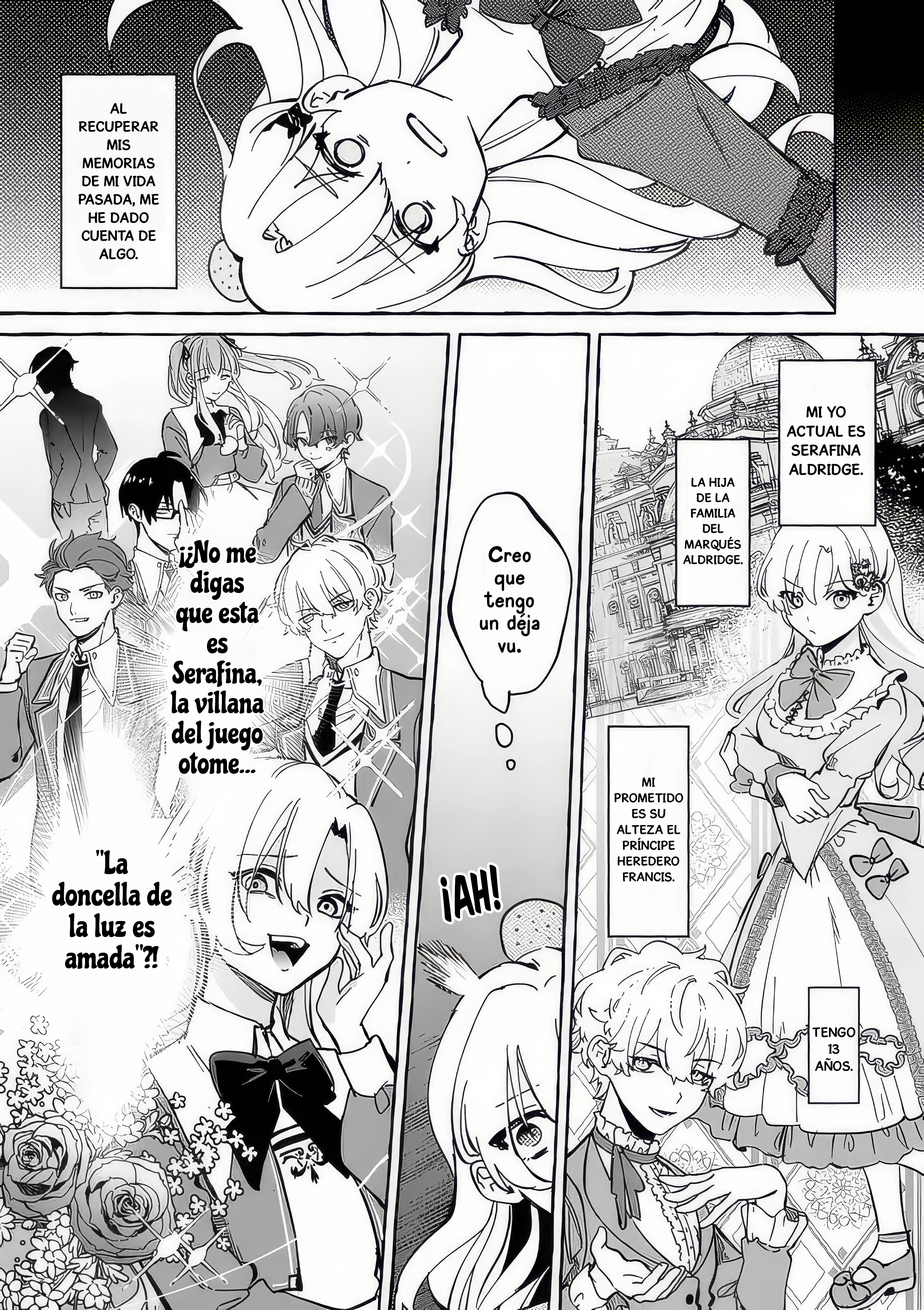Hametsu o Hikaeta Akuyaku Reijō ga Muri Shite Heroine wo Enjita Kekka Taida na Yosei ga Akogare Nanoni, Daini Oji no Dekiai Route ni Konwakuchu capítulo 1 página 14