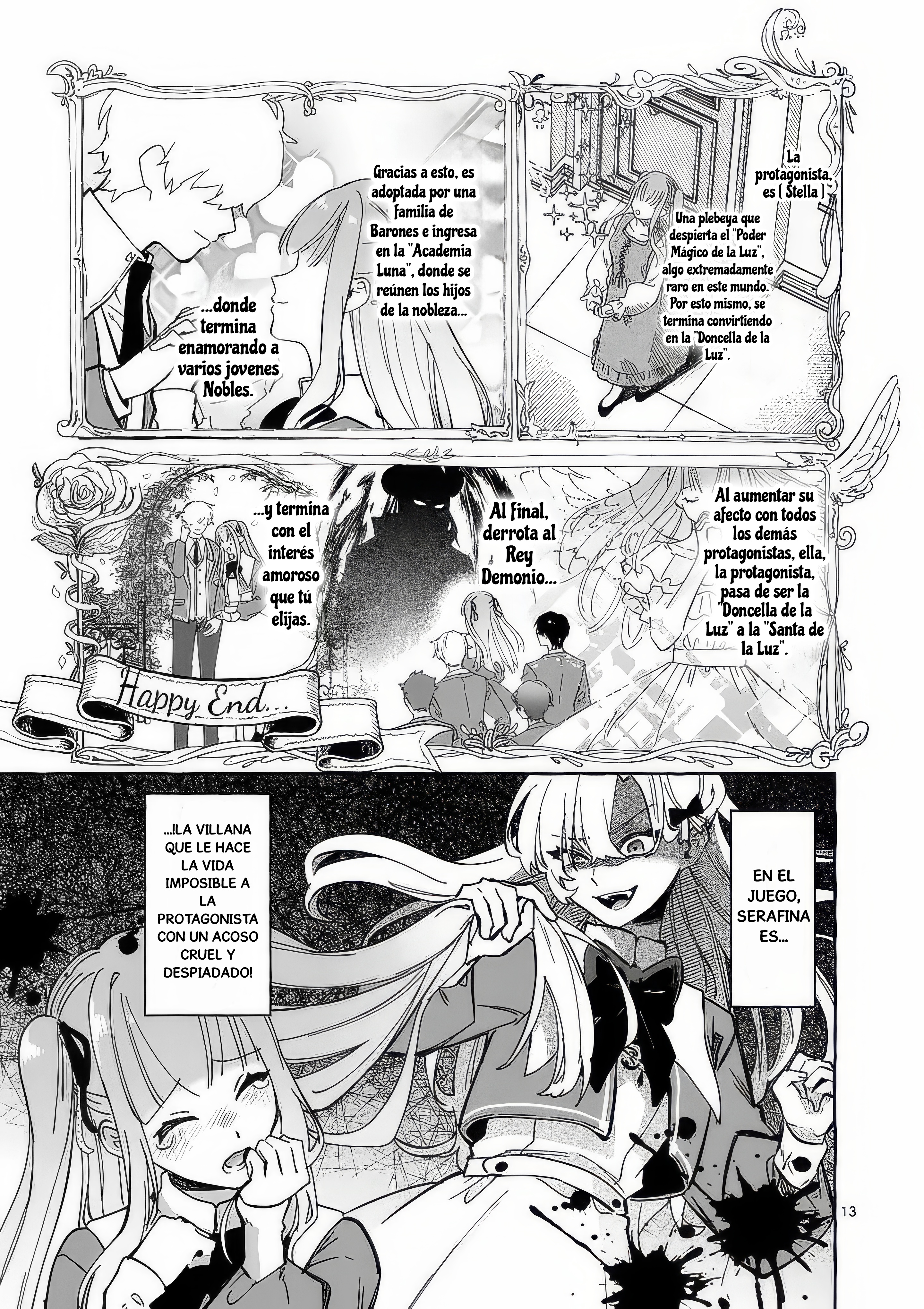 Hametsu o Hikaeta Akuyaku Reijō ga Muri Shite Heroine wo Enjita Kekka Taida na Yosei ga Akogare Nanoni, Daini Oji no Dekiai Route ni Konwakuchu capítulo 1 página 16