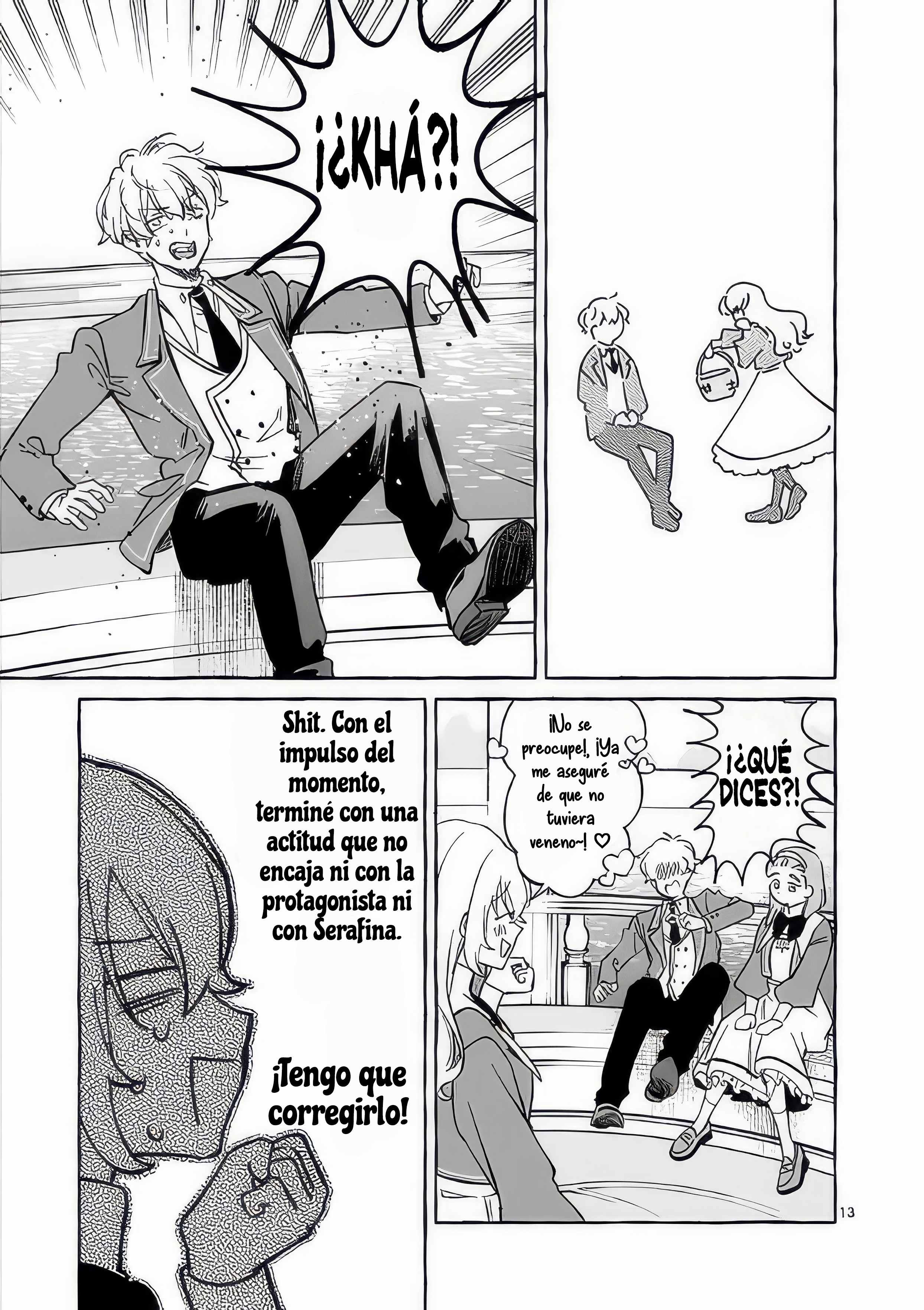 Hametsu o Hikaeta Akuyaku Reijō ga Muri Shite Heroine wo Enjita Kekka Taida na Yosei ga Akogare Nanoni, Daini Oji no Dekiai Route ni Konwakuchu capítulo 10 página 16